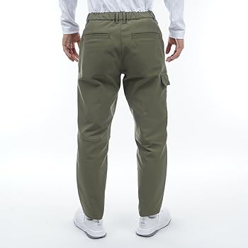   - ◎◎  トミーヒルフィガー ゴルフウェア ゴルフパンツ テーパードパンツ THMA372 ベージュ セール 裾上げ対象商品 ゴルフウェア ゴルフパンツ テーパード